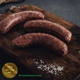 Carne de búfalo orgánico salchicha (400g)